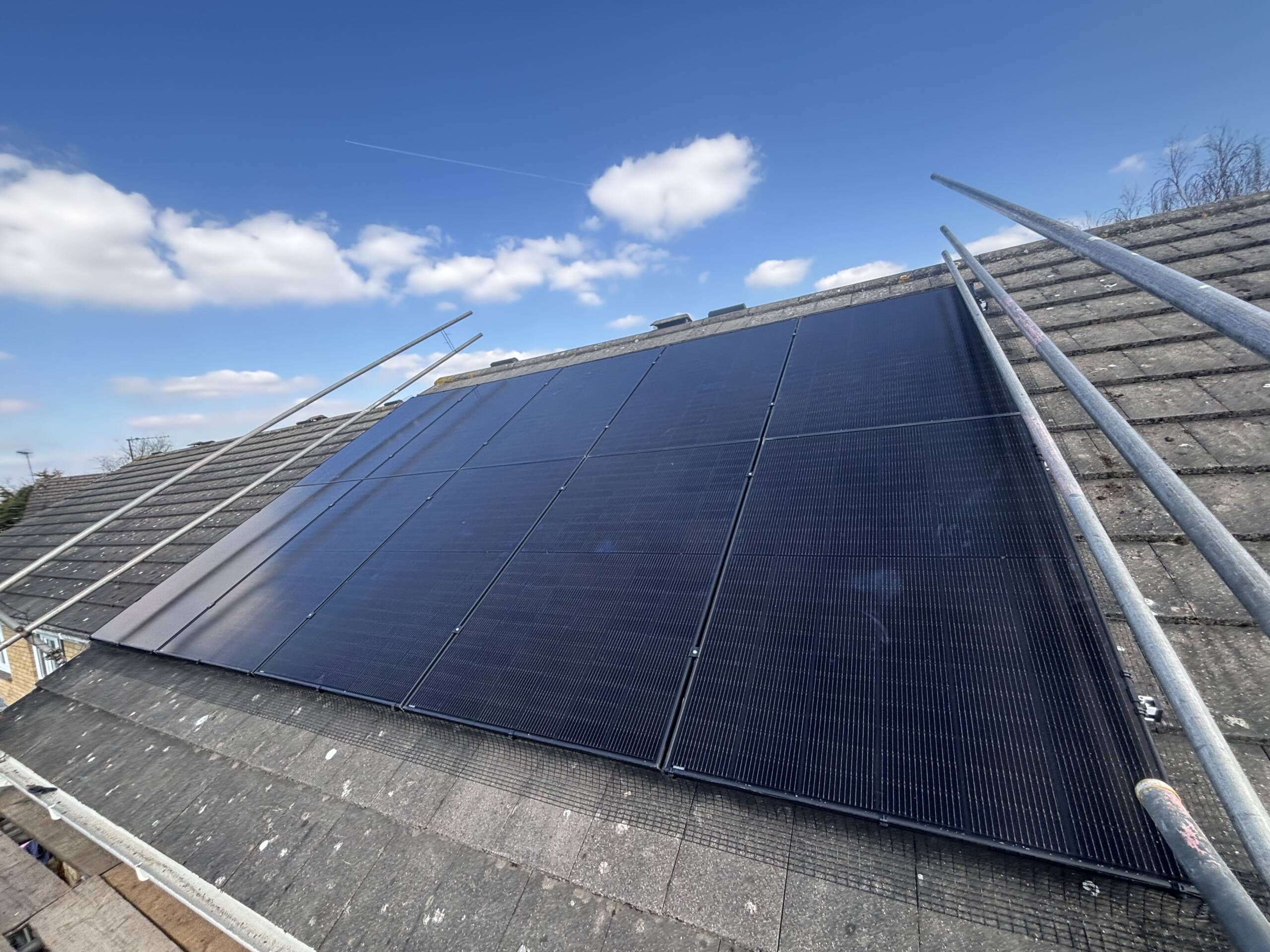 solar panel installation