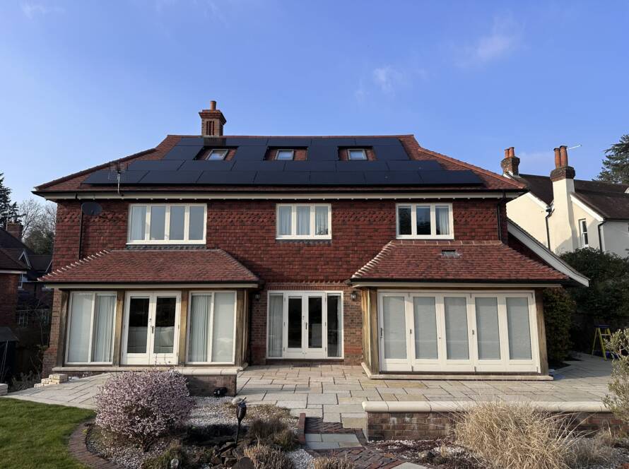 solar panel installation