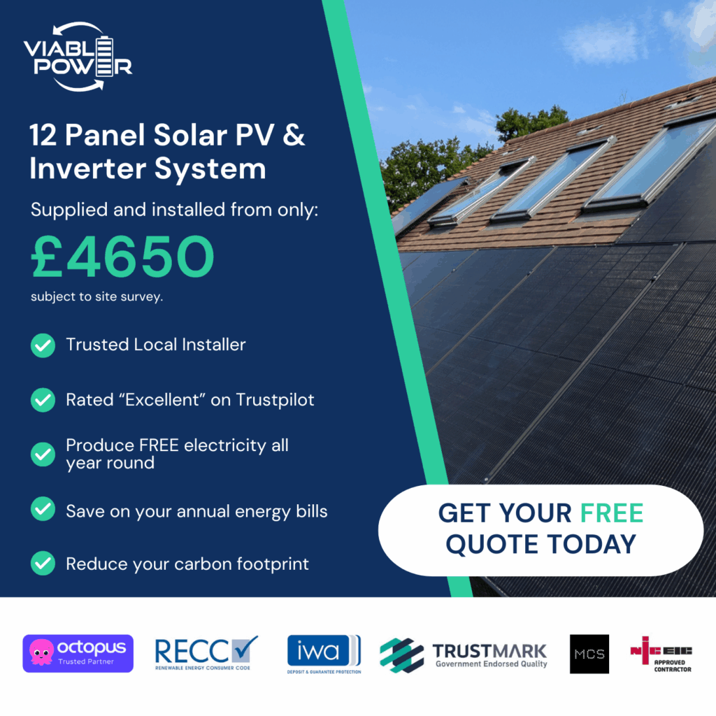 12 panel system cost