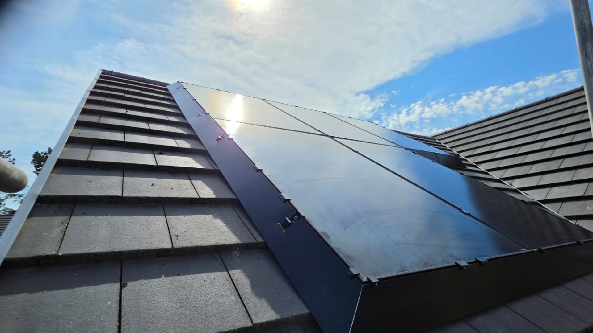 solar install with solaskirt