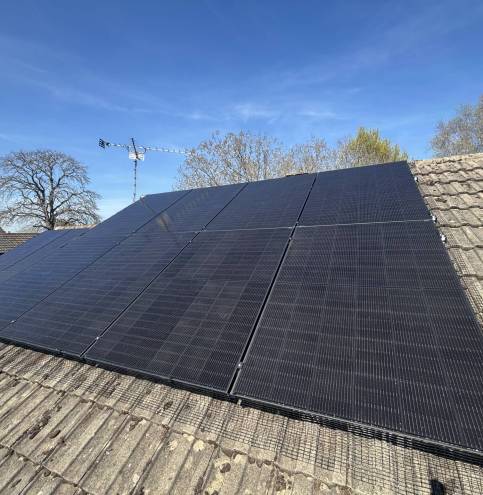 solar panel installation