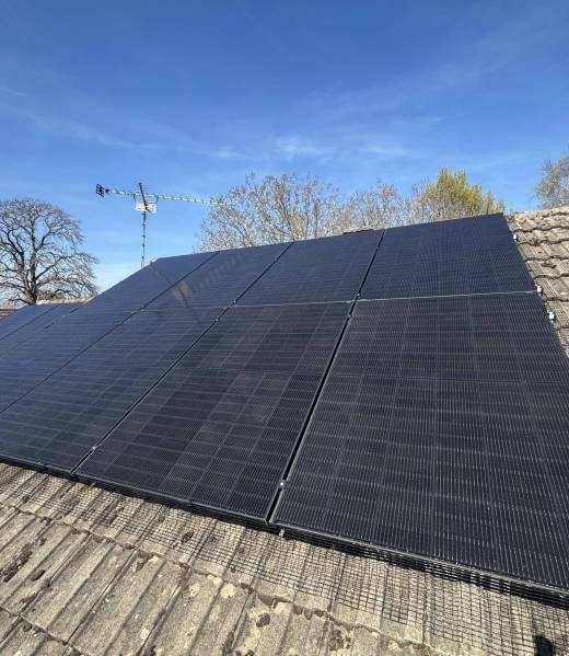 solar panel installation