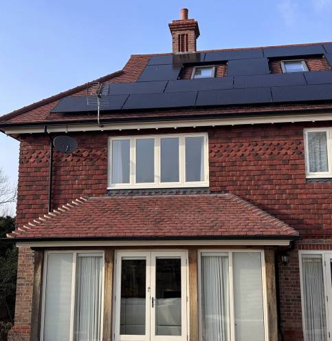 solar panel installation